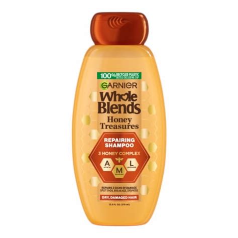 Garnier Whole Blends Honey Treasures Shampoo, 12.5 fl oz - Fry’s Food Stores