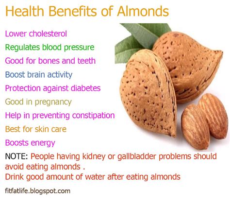 Health & Fitness: Health Benefits of Almonds