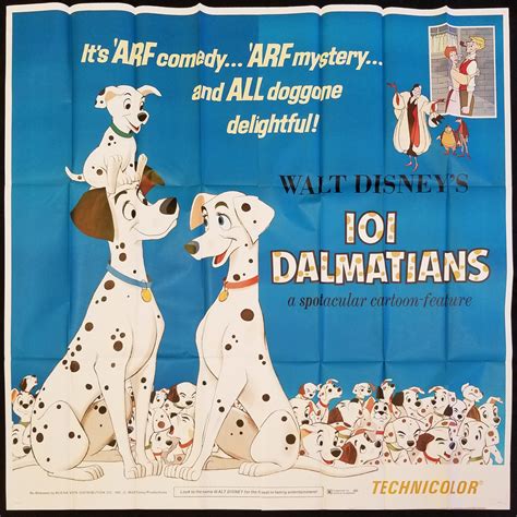 101 Dalmatians Six Sheet Poster - ID: novdalmatians17139 | Van Eaton Galleries