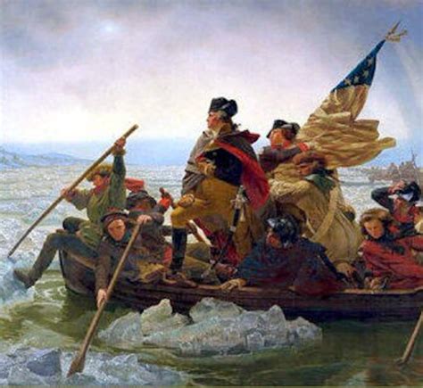 Washington Crossing the Delaware by Emanuel Leutze 1851 | Etsy