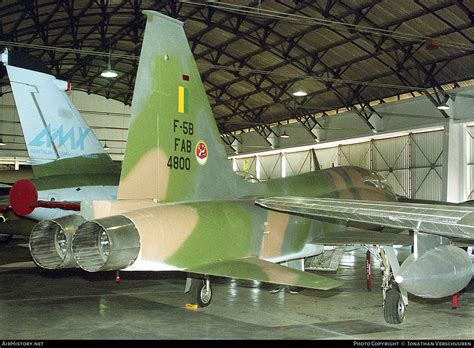 Aircraft Photo of 4800 | Northrop F-5B Freedom Fighter | Brazil - Air Force | AirHistory.net #218243