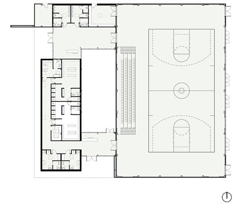 High School Gymnasium Floor Plan