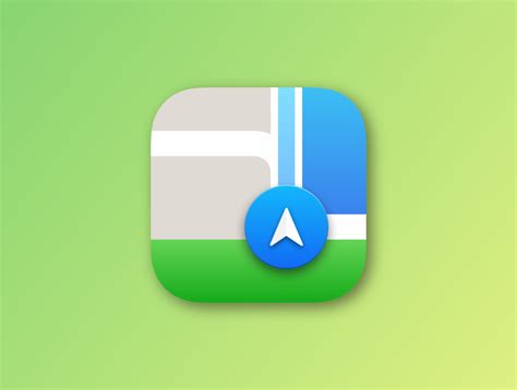 macOS styled Maps app icon | App icon, Icon, App logo