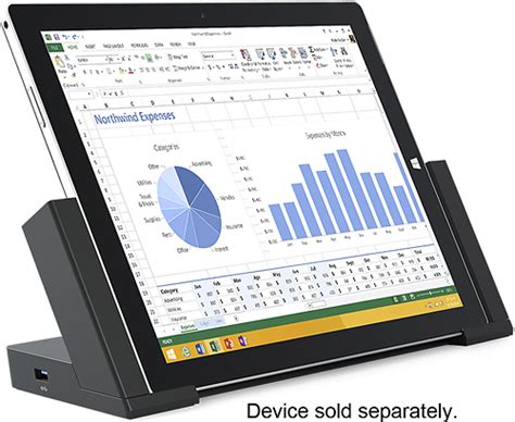 Best Buy: Microsoft Surface Pro 3 Docking Station Black 3Q9-00001