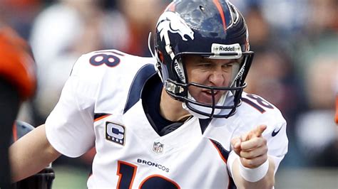 Peyton Manning Breaks NFL Record In Broncos Victory Over Bengals - Mile ...