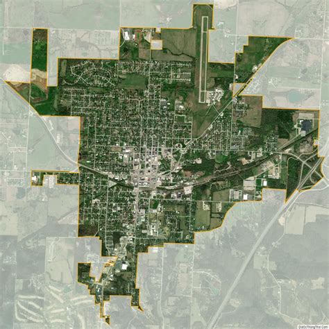 Map of Eldon city, Missouri - Thong Thai Real