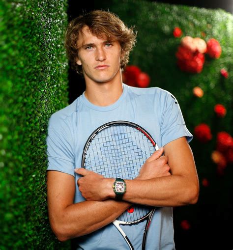 Alexander Zverev , German tennis player, tennis photo shoot, Head ...