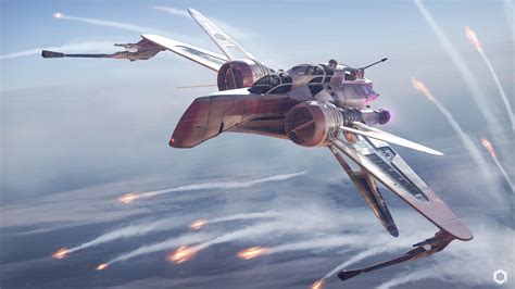 ArtStation - ARC 170 Clone desperate bombing assault