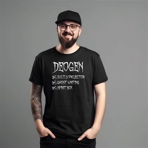 Phasmophobia Deogen Shirt Phas Deogen Shirt Deogen Evidence Tracker - Etsy