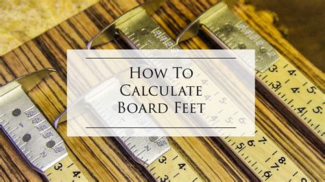 How to Calculate Board Feet - Superior Shop Drawings