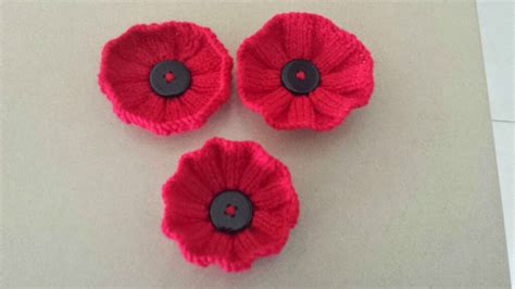 Great Lakes 5000 Poppies Project: Knitted poppy patterns