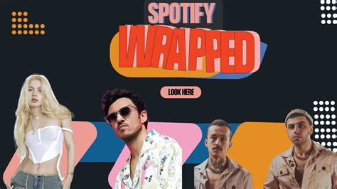 Spotify Wrapped Example Design on Behance