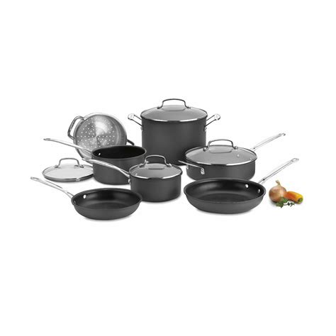 Cuisinart Nonstick Stainless Steel 11 Piece Cookware Set & Reviews | Wayfair