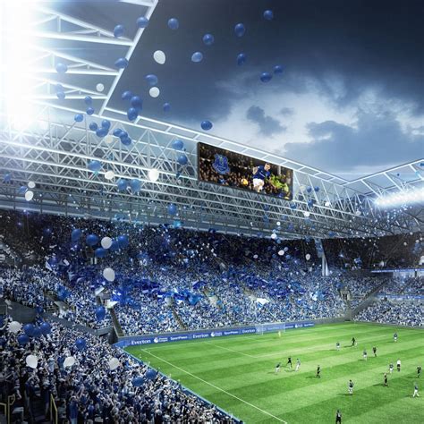 Everton New Stadium Stand Capacity