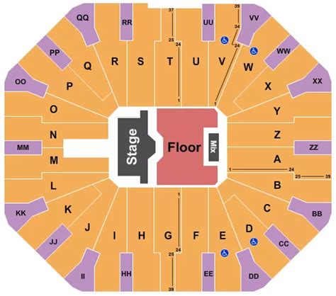 Don Haskins Center Map - Xylia Katerina