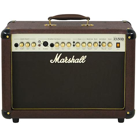 Marshall AS50D Acoustic Soloist Guitar Combo Amp (50-Watt - 2 | Reverb