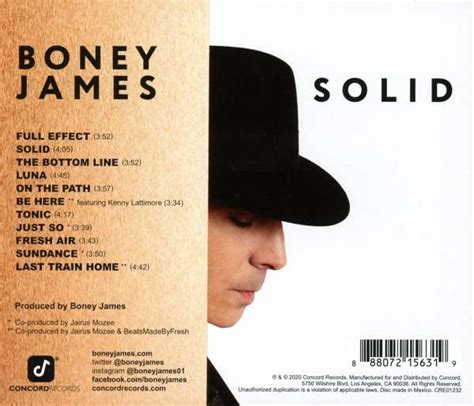 Boney James: Solid (CD) – jpc