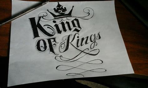 Lettering# King of kings