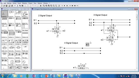 FESTO FluidSIM | Pure Pneumatic CASCADE Method - YouTube