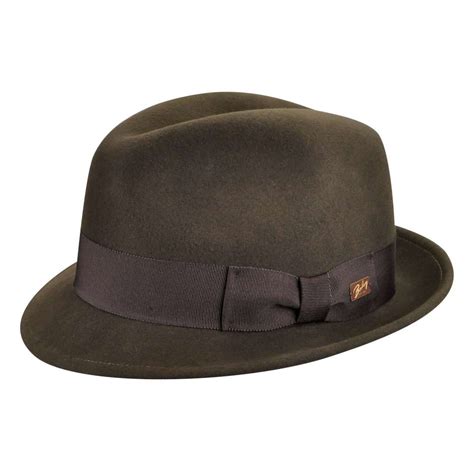 Bailey of Hollywood Craven Crushable Wool Felt Fedora Hat