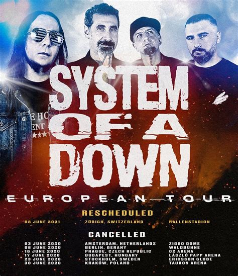 Event System Of A Down - 17/06/2020 - Budapest - Hungary