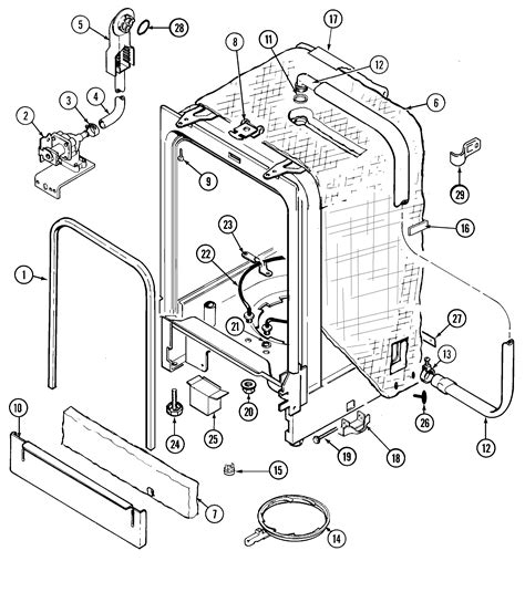 Maytag Dryer: Maytag Dryer Parts Diagram