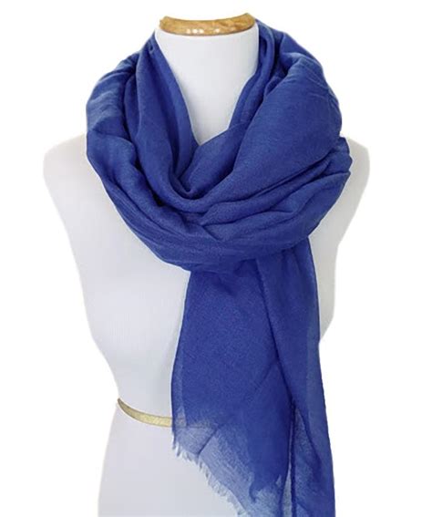 Ladies Scarf in Royal Blue » Unique To You Color