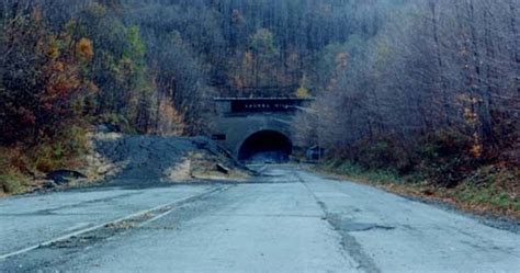 Abandoned Pennsylvania Turnpike Tunnels in the early 1980s