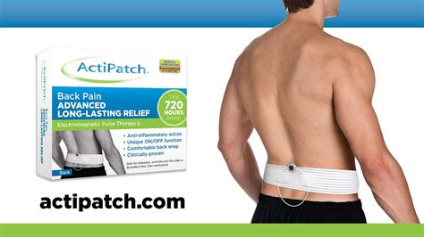 BACK PAIN: ActiPatch® Advanced Long-Lasting Relief - YouTube