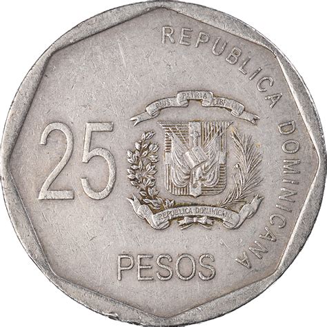 Coin, Dominican Republic, 25 Pesos, 2008 | North & Central American and ...