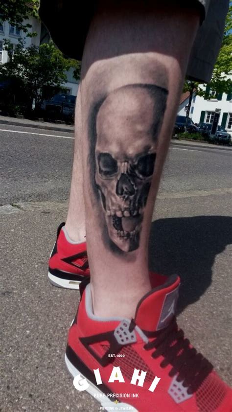 Angry Yelling Skull tattoo by Goran Petrovic - Best Tattoo Ideas Gallery