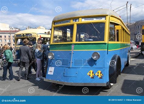 Soviet Trolleybus YATB-1 (1936) Editorial Photography - Image of yatb, petersburg: 281514457