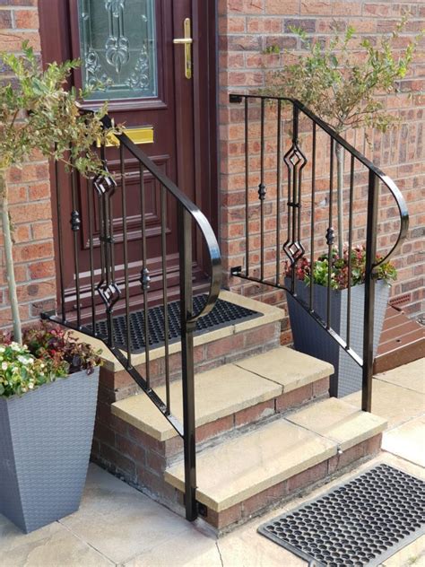 Decorative handrails | DAIN ART IRON Metal handrails by Dain Art Iron, Ayrshire.