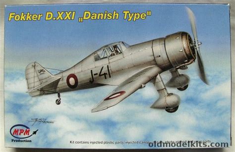 MPM 1/72 TWO Fokker D-XXI Danish Type, 72544