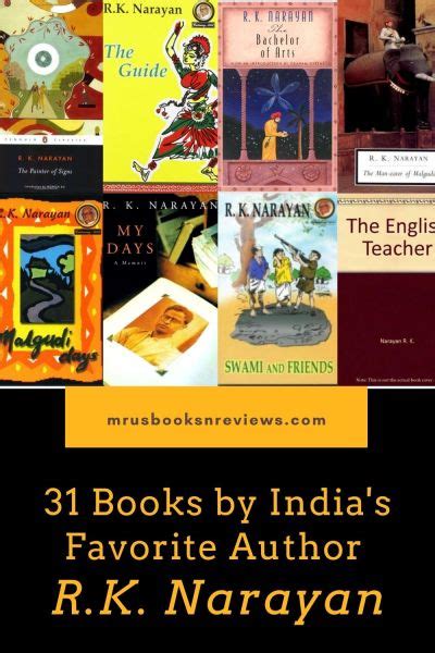 30+ best books written by India’s most loved Author R.K.Narayan