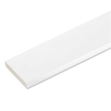 5/4 in. x 6 in. x 12 ft. White PVC Reversible Trim-HD950612R - The Home ...