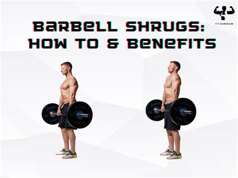 Barbell Shrugs: How To & Benefits – FitDominium