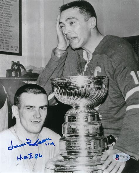 Dave Keon Autographed Toronto Maple Leafs 1967 Stanley Cup 8×10 Photo – House of Hockey