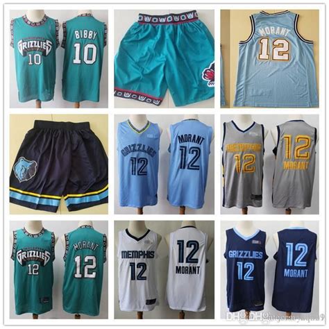 2020 Mens Memphis Grizzlies Throwback Jersey Bryant 50 Reeves Mike 10 ...