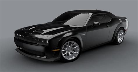 The 2023 Dodge Challenger Black Ghost is the Latest "Last Call" Model Unveiled by Dodge