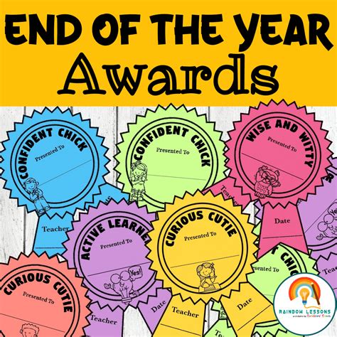 End of the Year Awards | End of the Year Activity | Made By Teachers