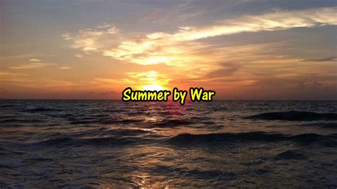 Summer by War lyrics Chords - Chordify