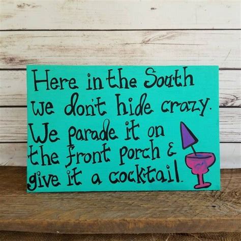 Funny Sign, Southern Sign, Southern Quote, Porch Sign, Wooden Sign ...