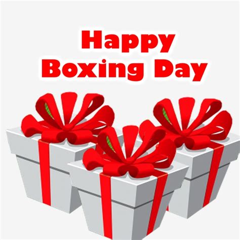 Happy Graphic Day PNG Image, Happy Boxing Day Special Effect Graphic Png Image Card And Banner ...