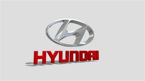 Hyundai Cars Logo - Download Free 3D model by Emilio.Gallo [7bc340b ...