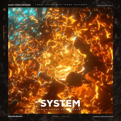 System Album Cover - Photoshop PSD