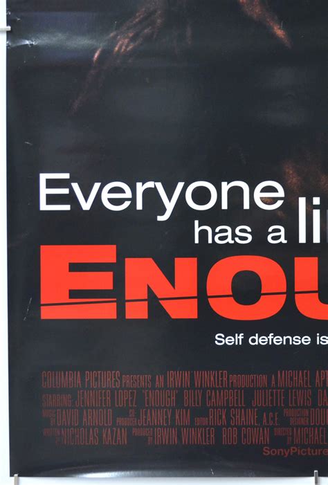 Enough - Original Movie Poster