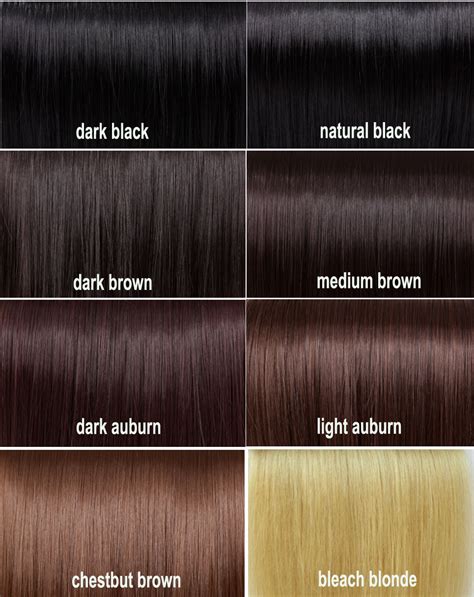 Dark Chocolate Brown Hair Color Chart - Hair Color Highlighting And ...