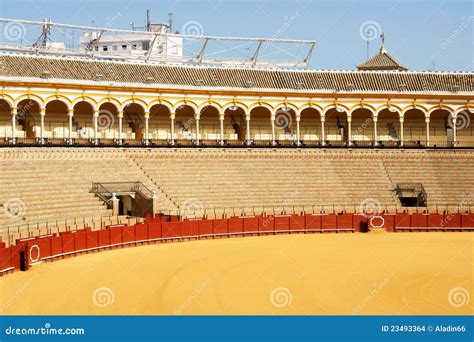 Plaza de Toros in Seville stock photo. Image of arena - 23493364