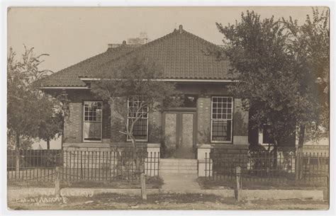 [Postcard of the Public Library of Coleman, Texas] - The Portal to Texas History